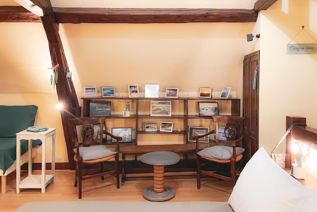 Studio Les Galets Blancs Saint-Valery-en-Caux Bagian luar foto